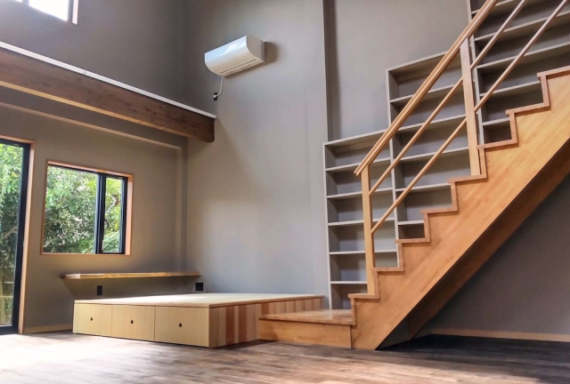 カフェスペースがある暮らし